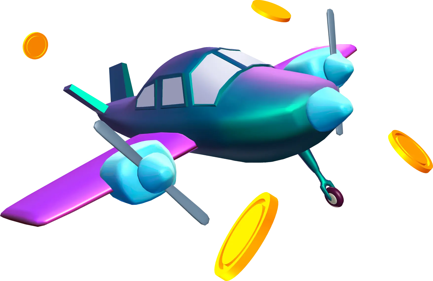 Aviatrix airplane illustration